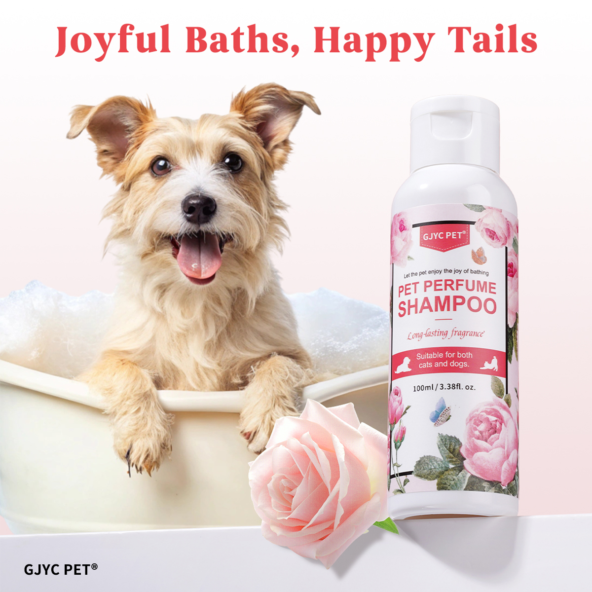 Perfume Fragrance Shampoo - Perfumed Pet Shampoo for Dogs Cats