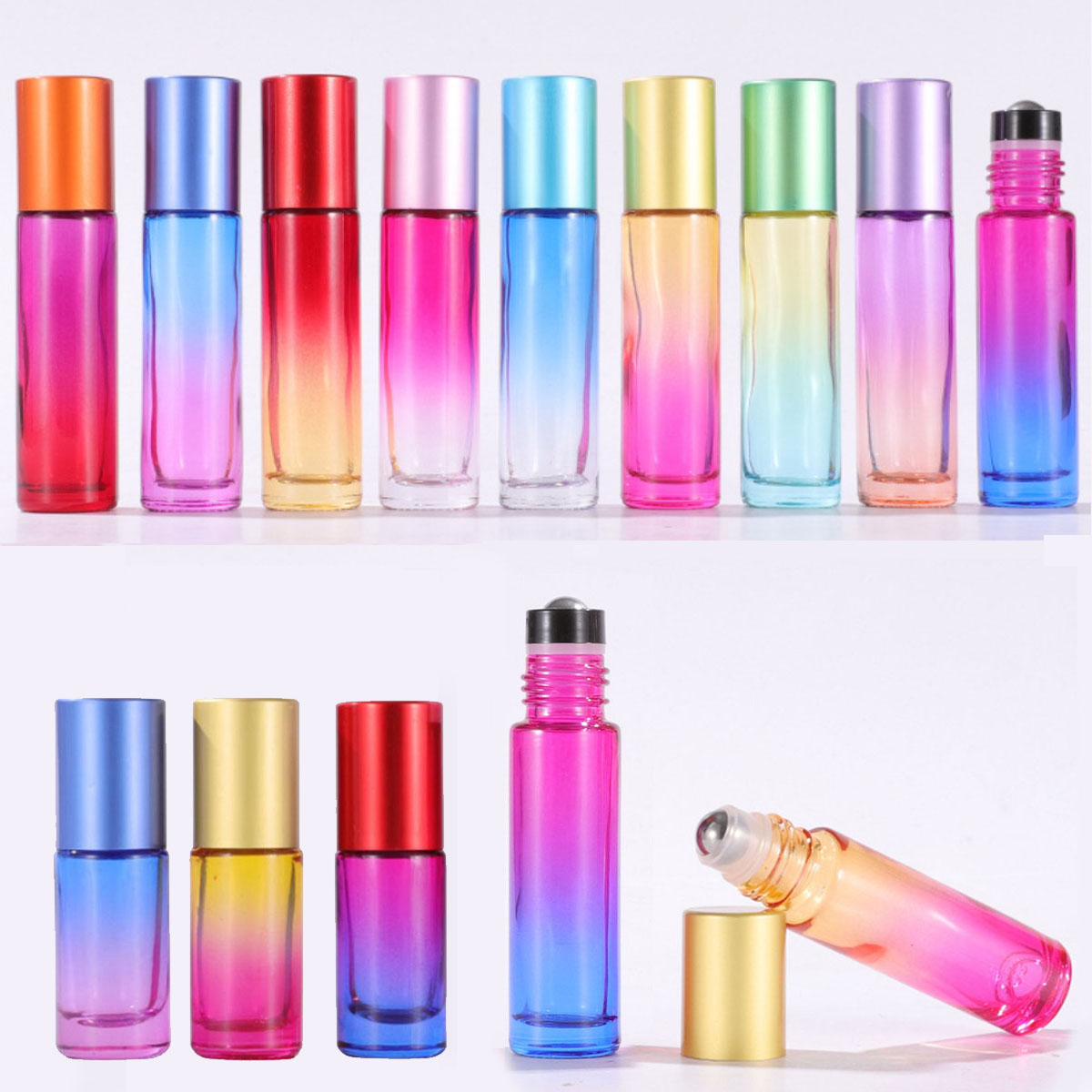 Perfume Fragrance World - 1X 10x 20X 10ml Gradient Color