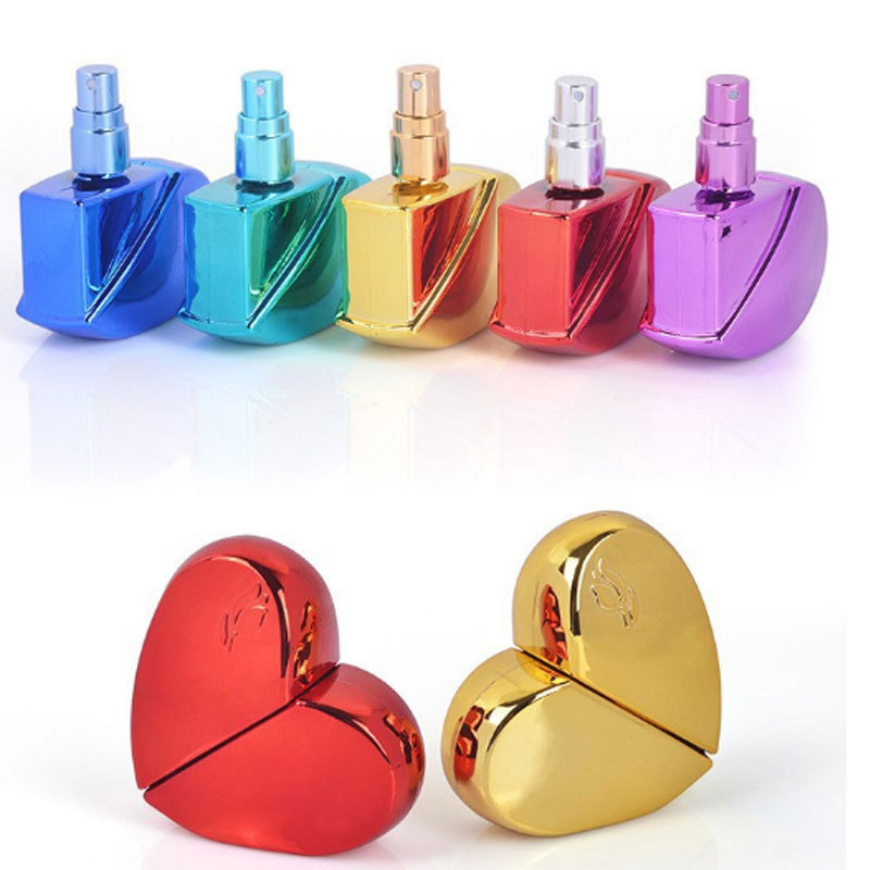 Perfume Fragrance Story - 25ml Heart Shaped Refillable Spray Perfume