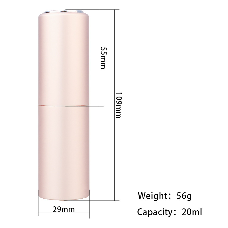 20ml Metal Aluminum Refillable - Perfume Fragrance Story ulasan dan harga