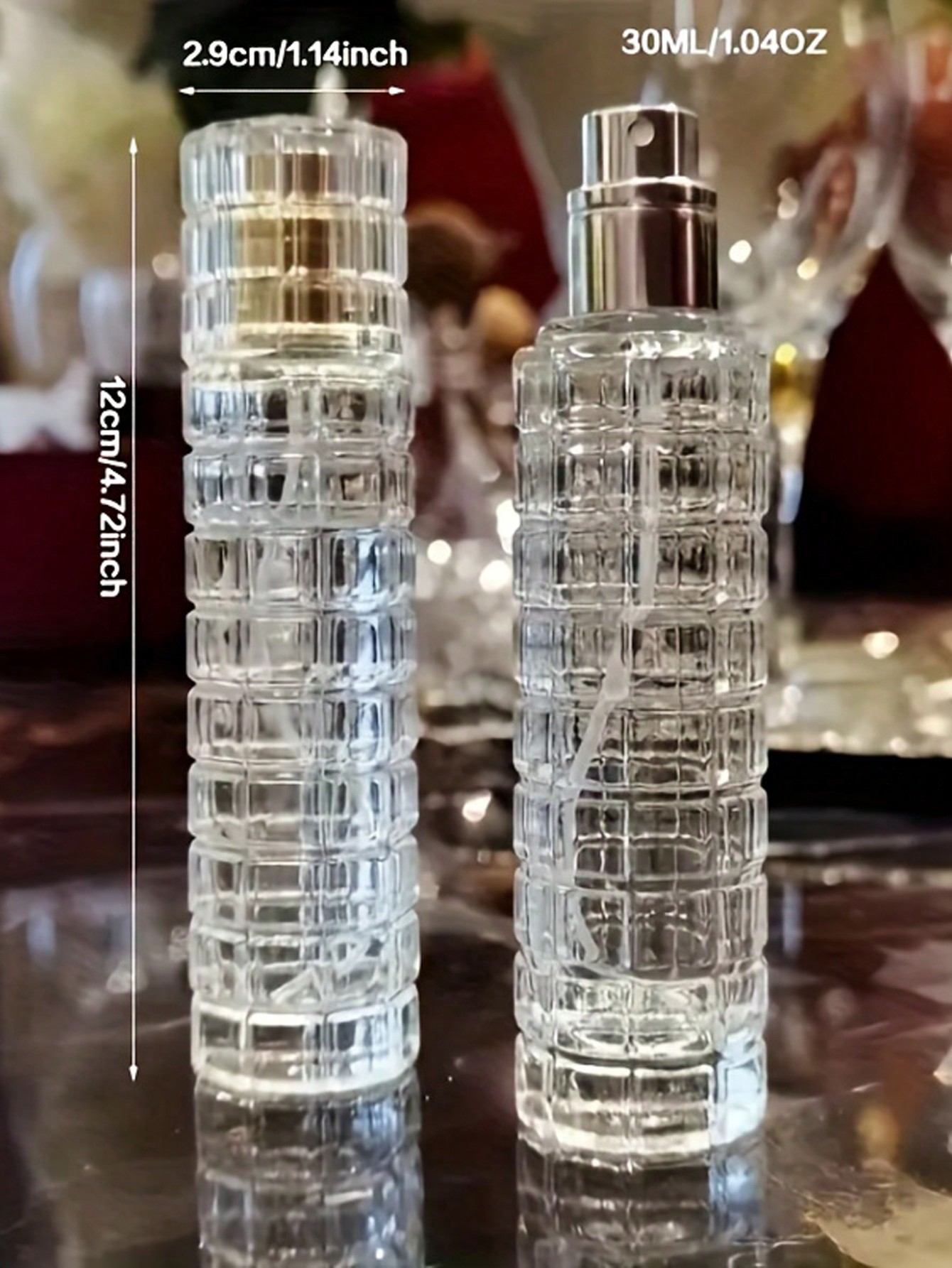 2Pc Glass Spray Bottles Exquis - Perfume Fragrance Story ulasan dan harga