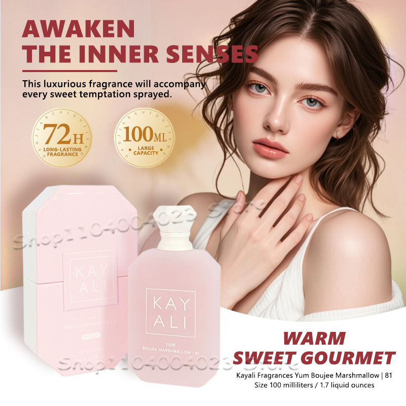 100ML Kayali Yum Boujee Marshm - Perfume Fragrance World ulasan dan harga