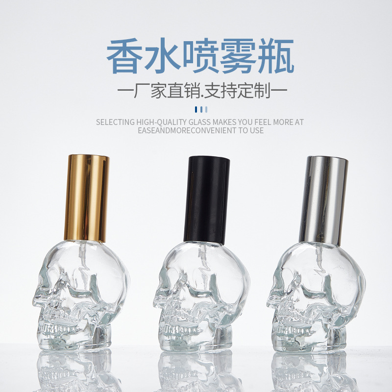 30/50/100ml Creative Skull Gla - Perfume Fragrance Story ulasan dan harga