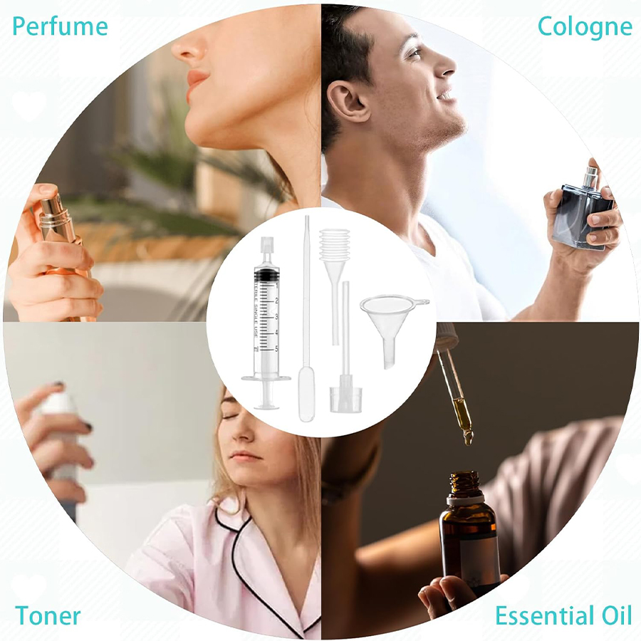 40Pcs Perfume Refill Pump Tool - Perfume Fragrance Kit ulasan dan harga